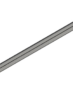 High channel for male w/o cut